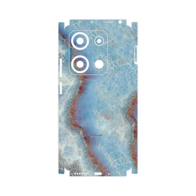 برچسب پوششی ماهوت مدل Blue_Ocean_Marble-FullSkin مناسب برای گوشی موبایل شیائومی Redmi Note 14S
