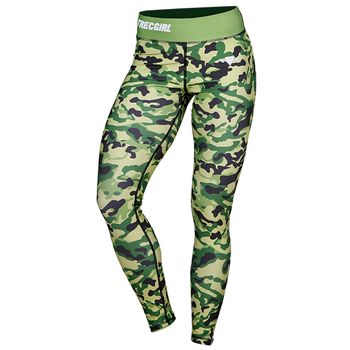 لگینگ ورزشی زنانه ترک ویر مدل Trec Girl 19 Strong Camo