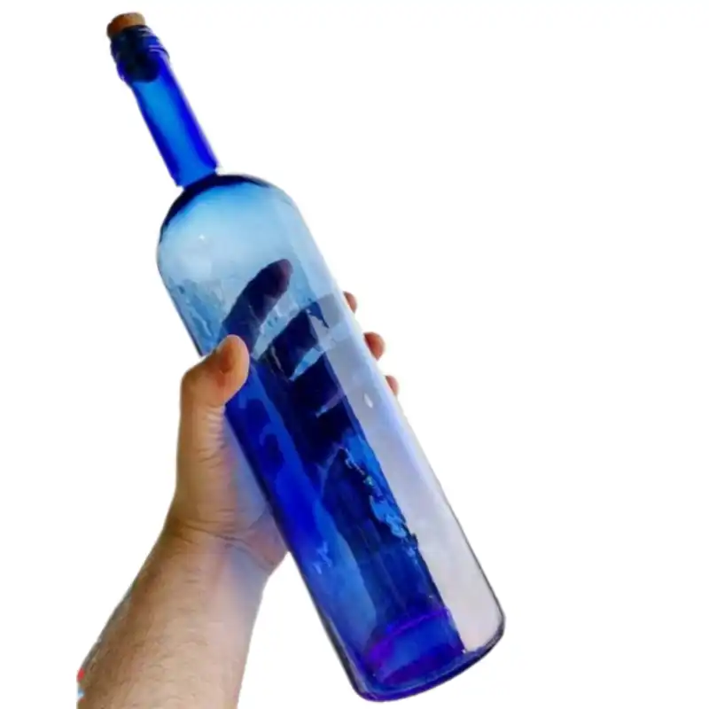 بطری شیشه ای مدل ساده خورشیدی