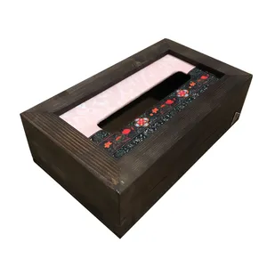 جعبه دستمال کاغذی آرت مان مدل مرغ بهاری