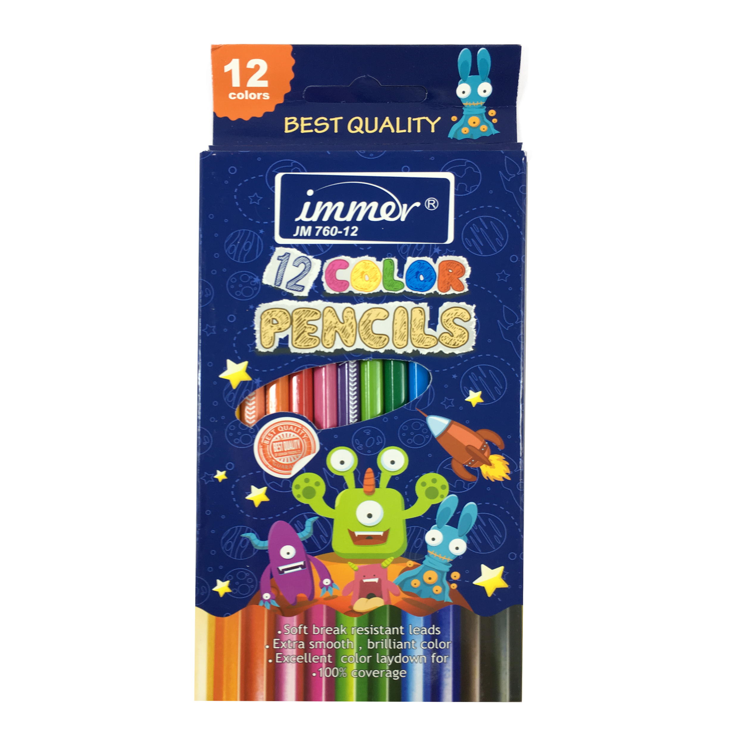 مداد رنگی ایمر ۱۲ رنگ مدل 112