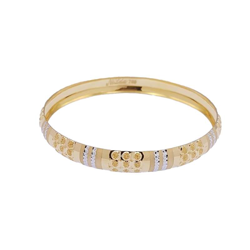 دستبند طلا 18 عیار دخترانه مدل 1EL1950
