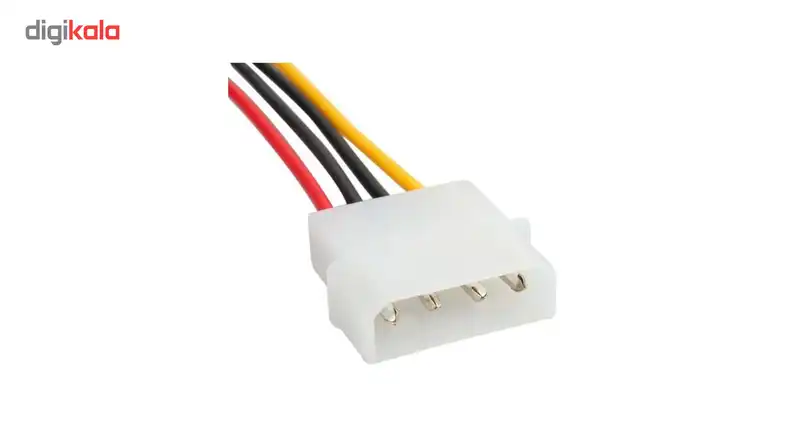 کابل تبدیل برق 4 پین به SATA مدل TKC بسته 3 عددی