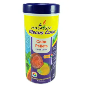 غذای ماهی مالزی مدل Discus Color وزن 115 گرم