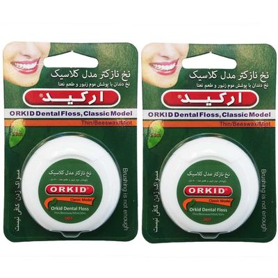 نقد و بررسی نخ دندان نازک تر ارکید مدل کلاسیک بسته 2 عددی توسط خریداران