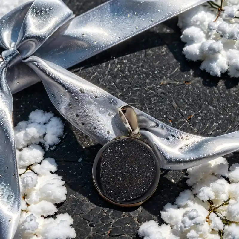 آویز گردنبند نقره زنانه عقیق دروزی مدل PiArte P02M-24