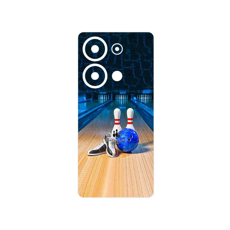 برچسب پوششی ماهوت مدل Bowling مناسب برای گوشی موبایل شیائومی Redmi Note 13 Pro 4G
