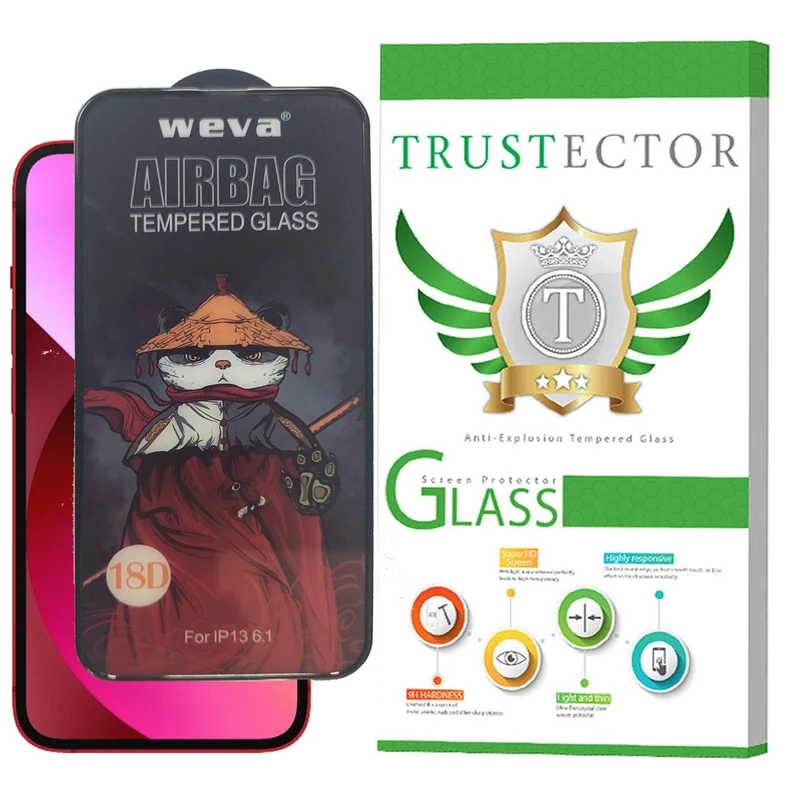 محافظ صفحه نمایش تراستکتور مدل AIRTA-Glass مناسب برای گوشی موبایل اپل iPhone 13 Pro