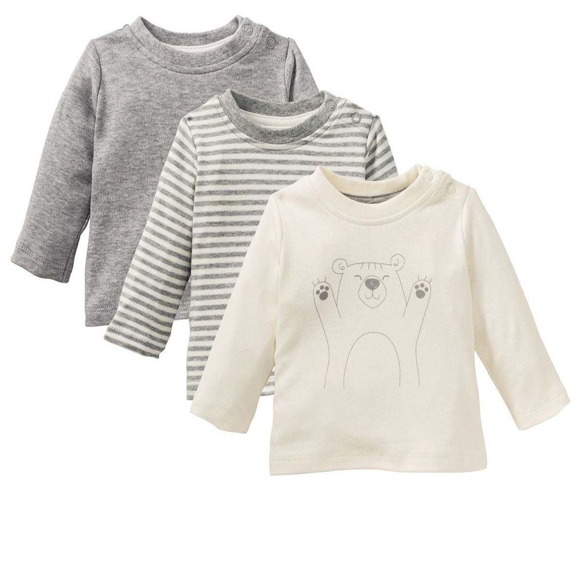 تیشرت نوزادی لوپیلو کد Z-N8 مجموعه 3 عددی - - 7