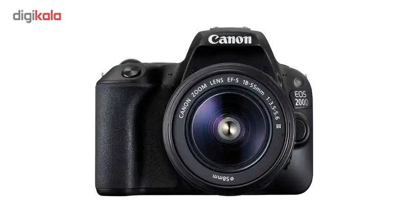 دوربین دیجیتال کانن مدل EOS 200D به همراه لنز EF-S 18-55 mm III f/3.5-5.6 DC