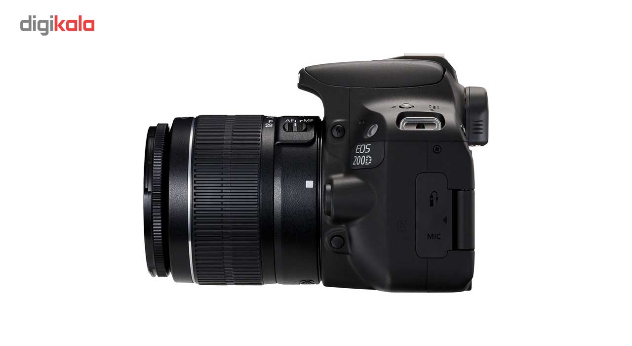دوربین دیجیتال کانن مدل EOS 200D به همراه لنز EF-S 18-55 mm III f/3.5-5.6 DC