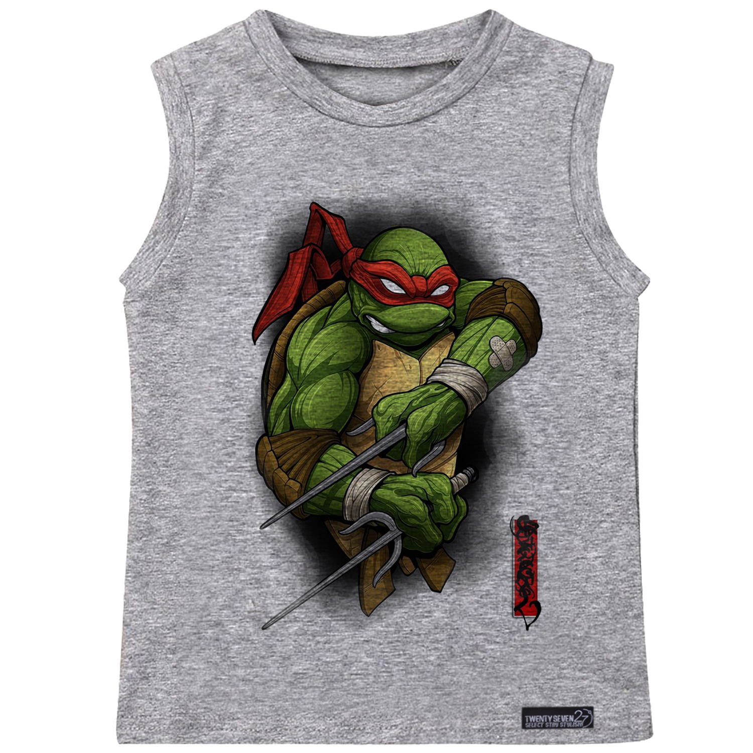 تاپ پسرانه 27 مدل  لاکپشت نینجا کد WN1106