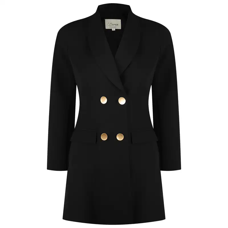 مانتو و شلوار زنانه مدل BAR403 رنگ مشکی