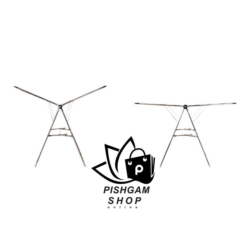 بند رخت پیشگام مدل تمام استیل کد HN2FX-2B