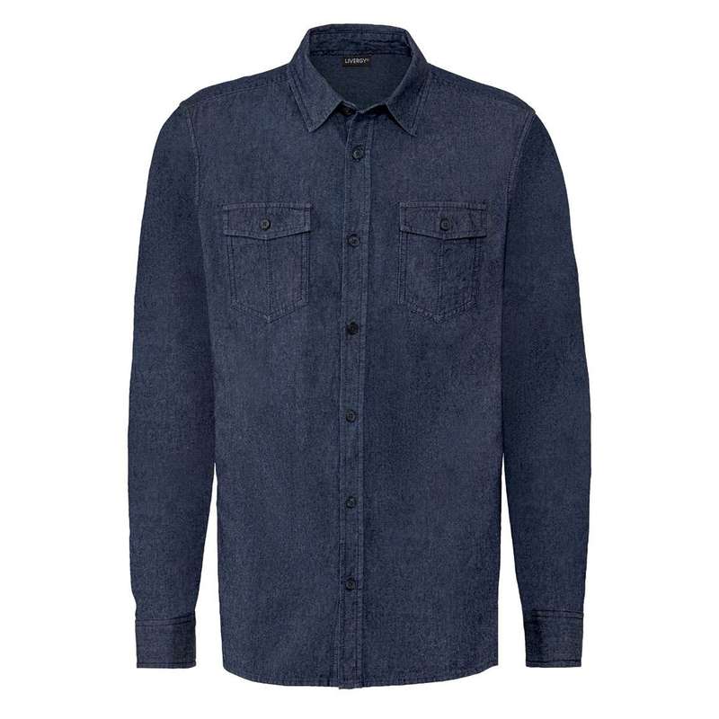 پیراهن آستین بلند مردانه لیورجی مدل جین کد 8002206