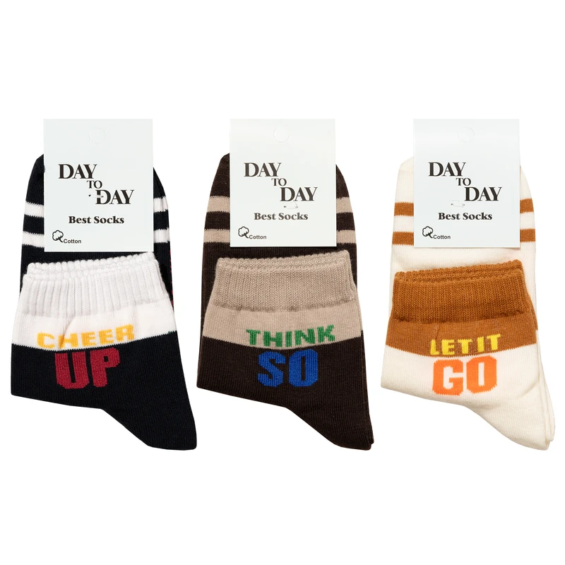 جوراب بچگانه دی تو دی مدل DT12-6 مجموعه 3 عددی