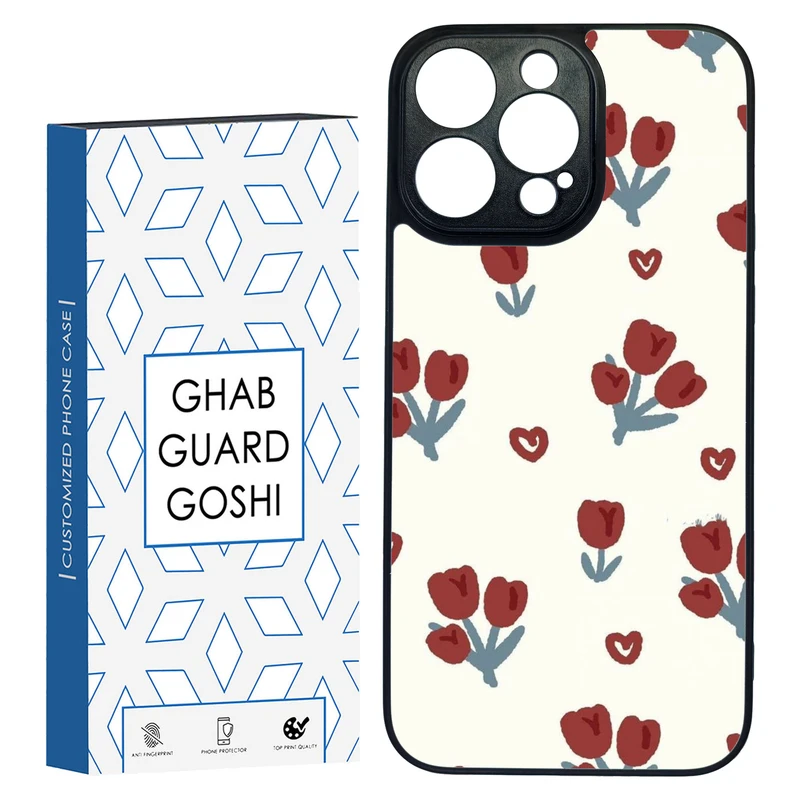 کاور قاب گارد گوشی طرح گل کد TPU-140 مناسب برای گوشی موبایل اپل Iphone 14 PRO MAX