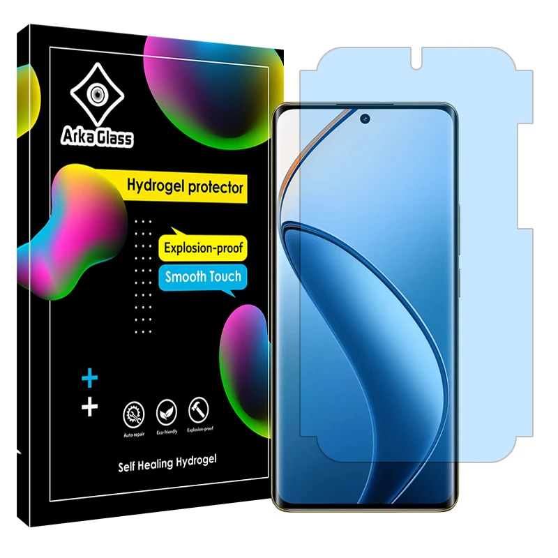 محافظ صفحه نمایش مات آنتی بلو آرکا گلس مدل Tough مناسب برای گوشی موبایل ریلمی 12 Pro Plus