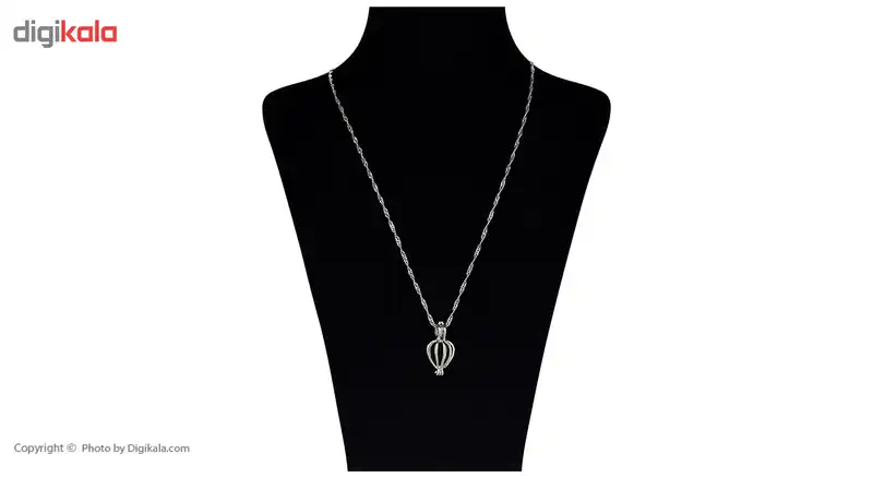 گردنبند زنانه مدل VK به همراه صدف مروارید دار
