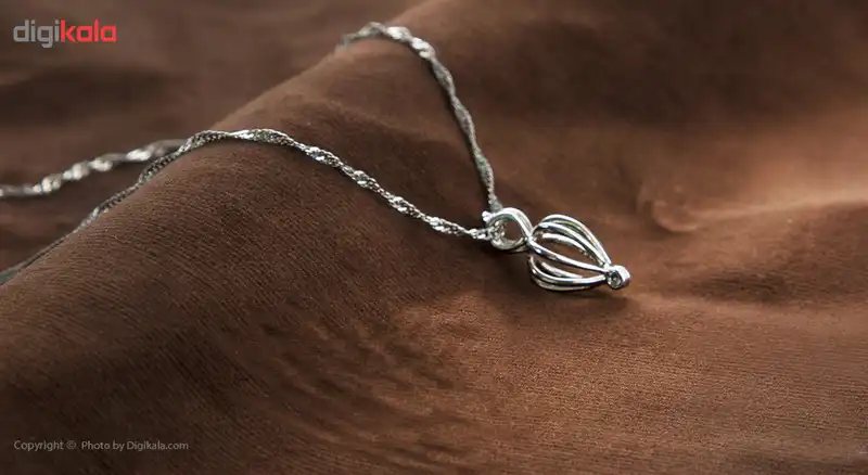 گردنبند زنانه مدل VK به همراه صدف مروارید دار