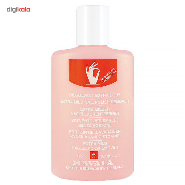 لاک پاک کن ماوالا مدل اکسترا میلد حجم 100 میلی لیتر