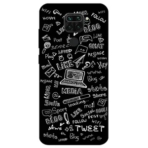 Megafone Social Media 1898 Cover For Xiaomi Redmi Note 9 / Redmi 10x