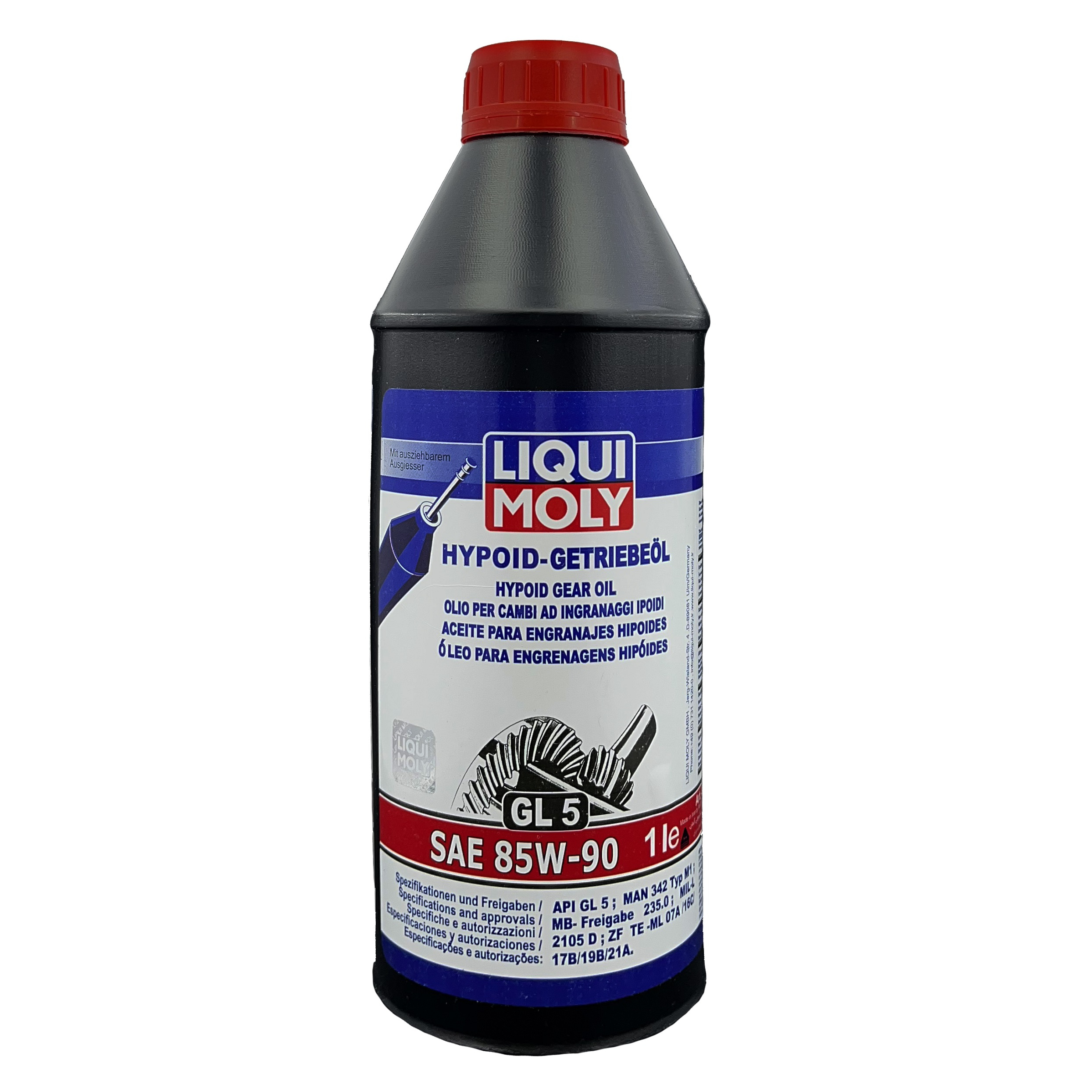 روغن گیربکس دستی لیکومولی مدل 85W-90 GL5 حجم 1 لیتر
