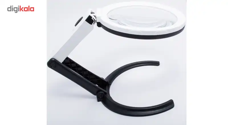 ذره بین پایه دار رومیزی چراغدار مدل MG3B-1D