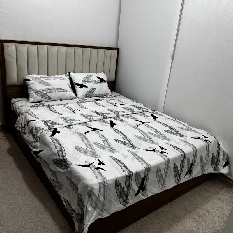 سرویس ملحفه 2 نفر 4 تکه ناتوسا مدل پرواز کد 160