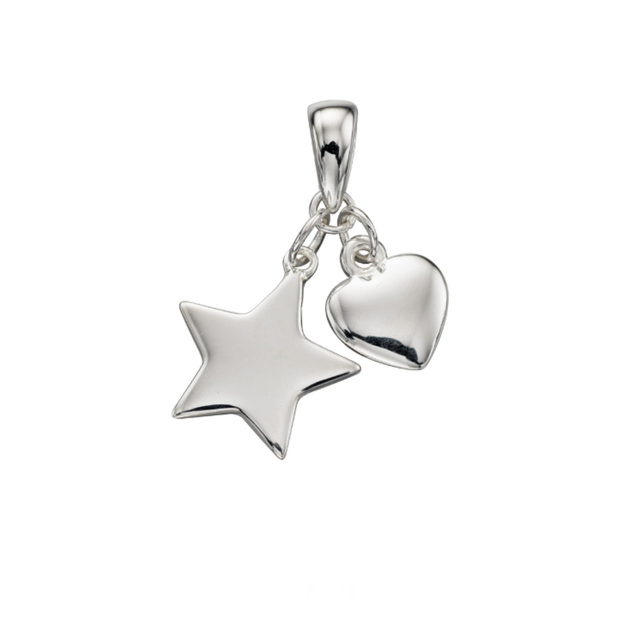 آویز نقره بیگینینگز مدل P4272