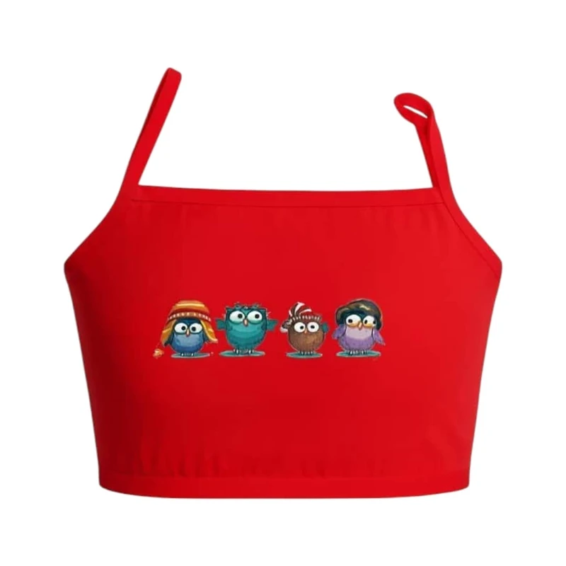 نیم‌تنه دخترانه مدل جغد