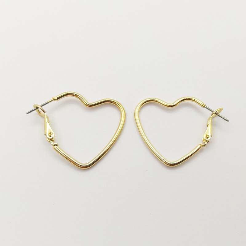 گوشواره زنانه آی ام مدل قلب کد 03