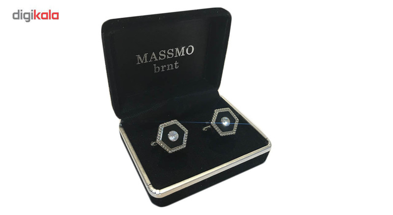 دکمه سر دست ماسمو برنت مدل 1037