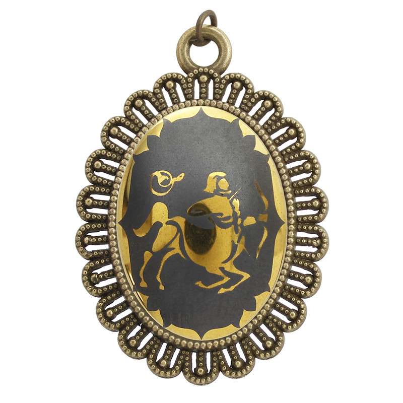 آویز گردنبند زنانه مدل حدید آذر کد 7217