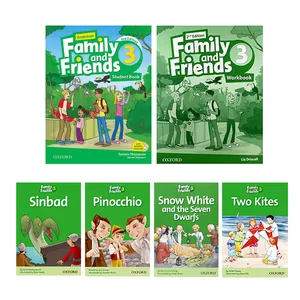 کتاب Family and Friends 3 اثر Naomi Simmons انتشارات آکسفورد 6 جلدی