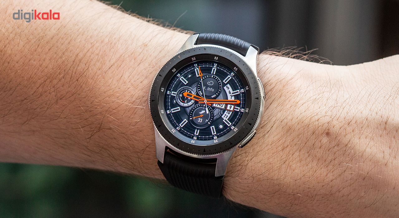 ساعت هوشمند سامسونگ مدل Galaxy Watch SM-R800 بند لاستیکی -  - 8