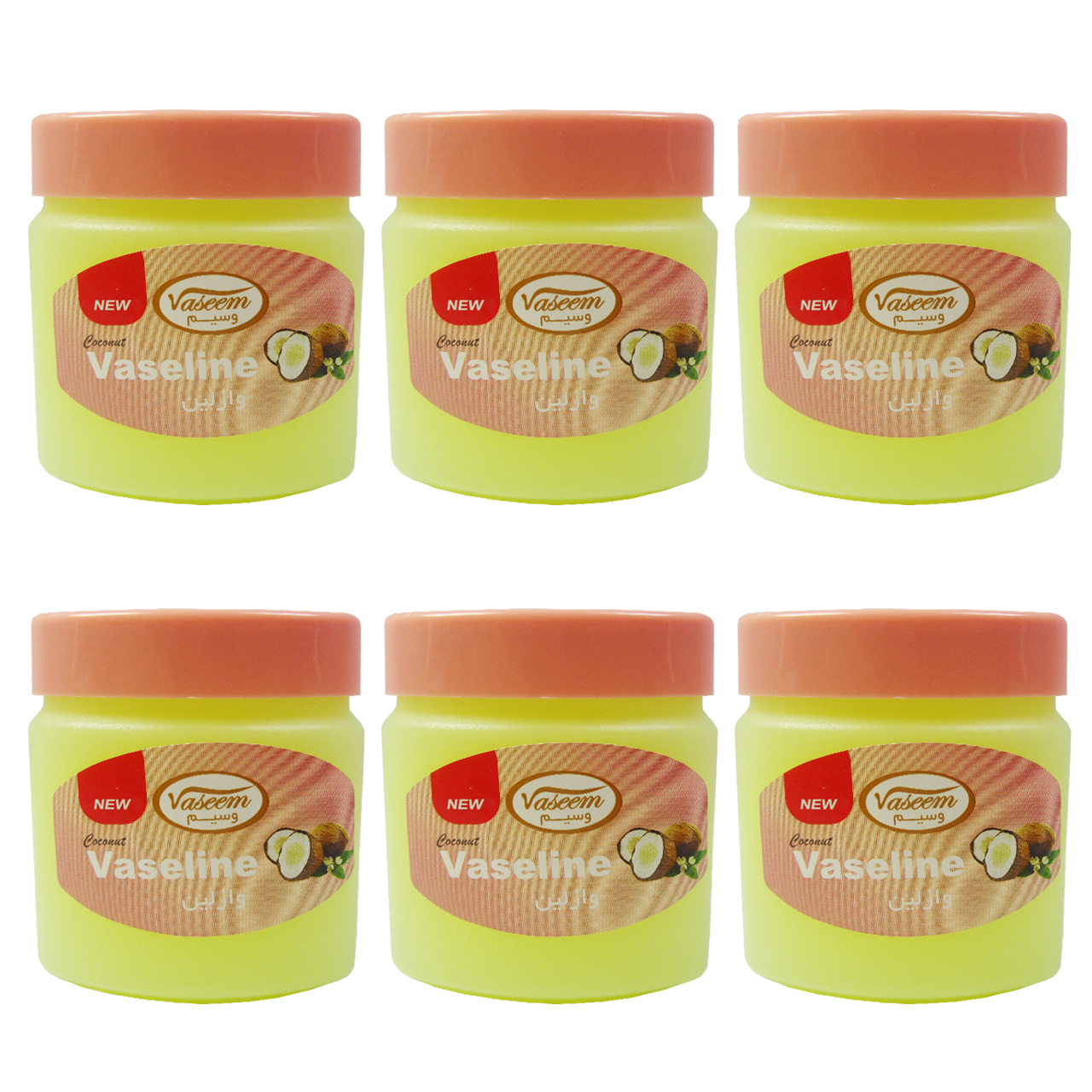 وازلین معطر Vaseem مجموعه 6 عددی