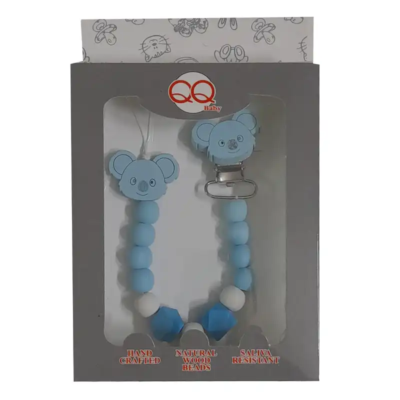 زنجیر پستانک مدل خرس کد 51