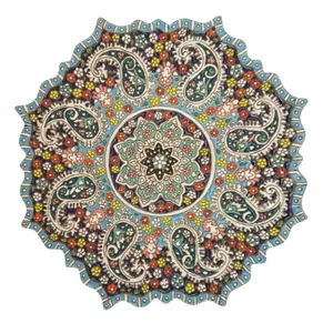 بشقاب میناکاری مدل MBA-3006