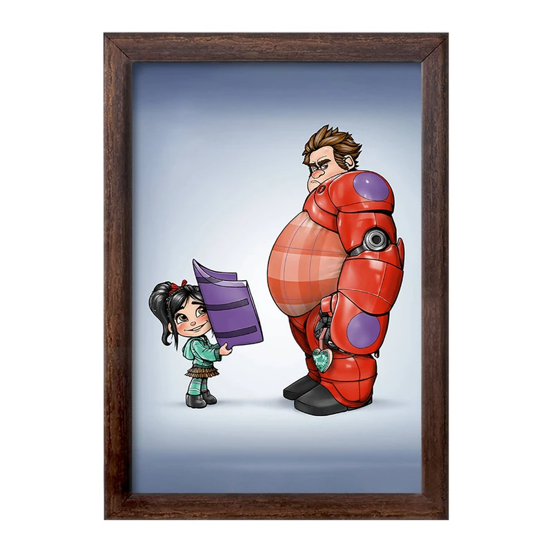 تابلو خندالو طرح رالف خرابکار کد F2174