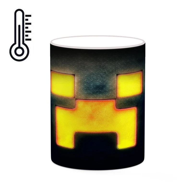 ماگ حرارتی کاکتی طرح ماینکرافت minecraft مدل mgh41207