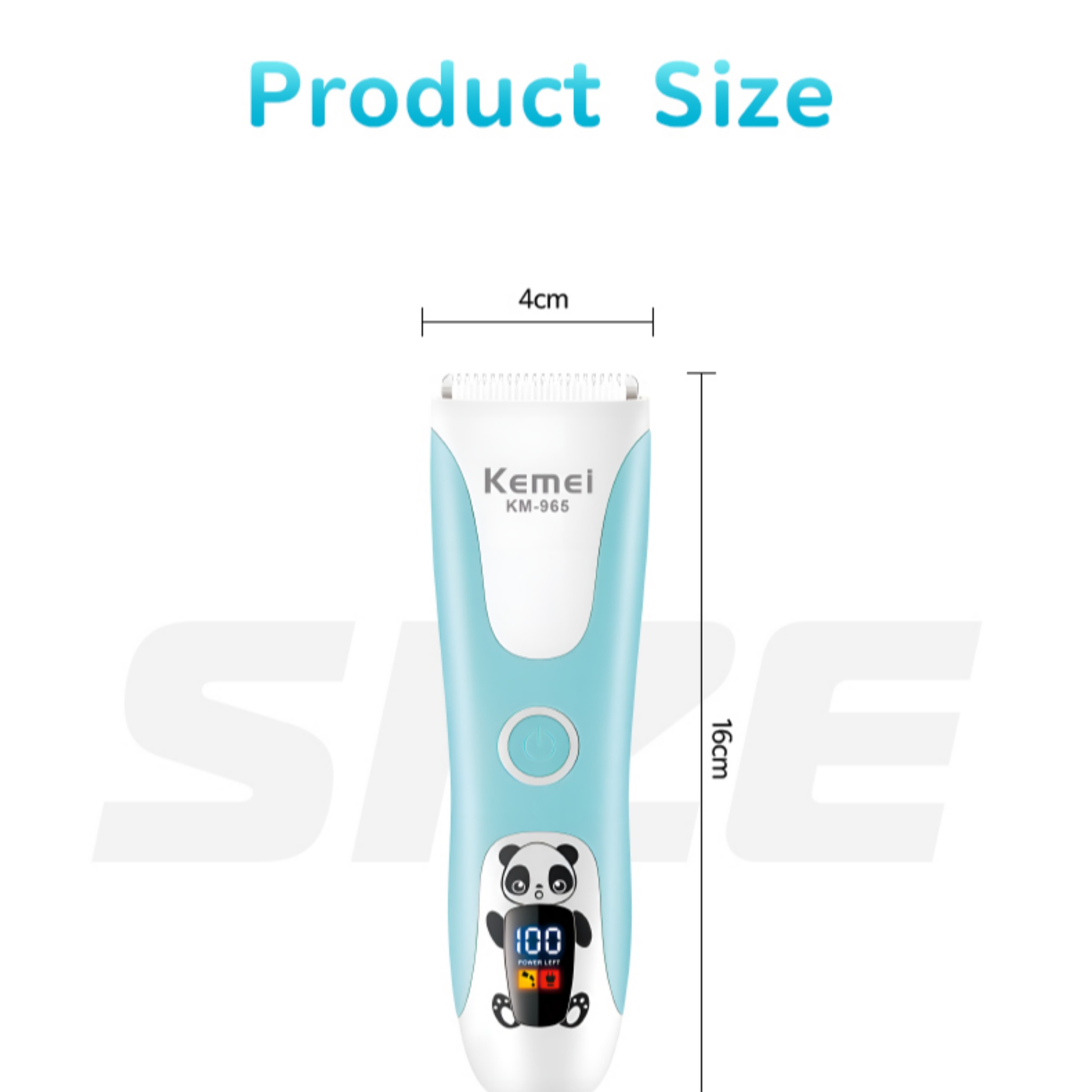 ماشین اصلاح موی سر و صورت شارژی کیمی مدل KM-965
