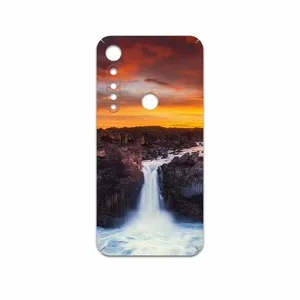 MAHOOT Waterfall Cover Sticker for Motorola One Vision Plus