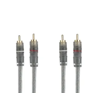 کابل 2 به 2 صدا RCA مدل GE طول 1.9 متر