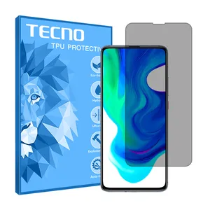 Tecno HyPRV model Privacy screen protector suitable for Xiaomi Poco F2 Pro mobile phone