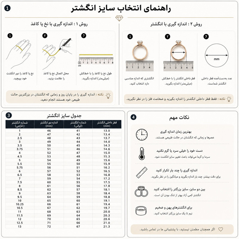 انگشتر طلا 18 عیار زنانه با طرح ورساچه طلای مهبد مدل مئاندر - 4