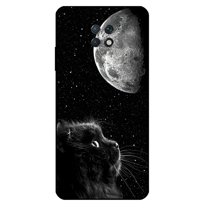 کاور مگافون طرح گربه مدل 1882 مناسب برای گوشی موبایل شیائومی Redmi Note 9 5G