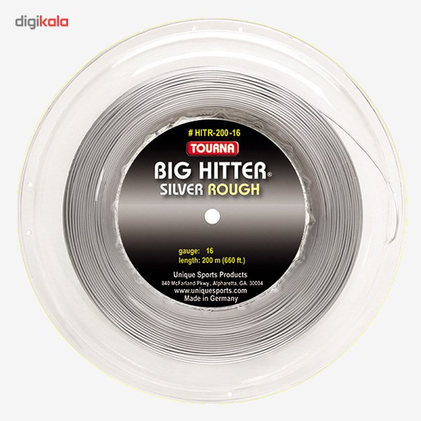 زه راکت تنیس یونیک مدل Tourna Big Hitter Silver 16