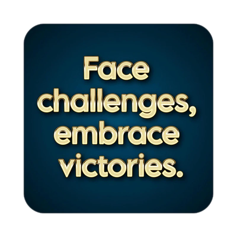 زیر لیوانی کاکتی طرح جملات انگیزشی و مثبت مدل mp24972