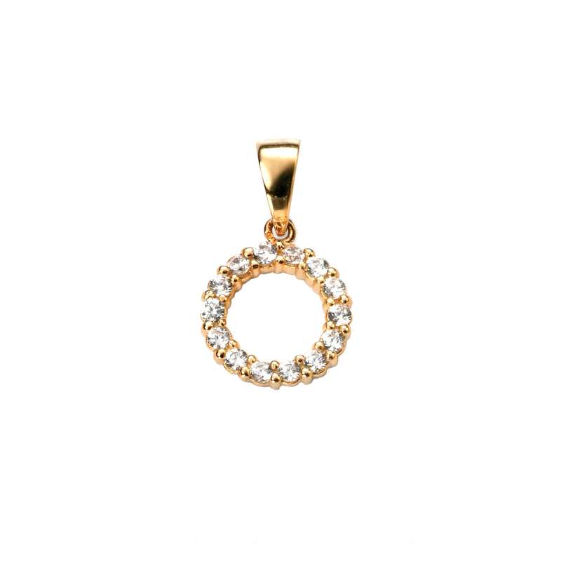 آویز نقره المنتز مدل P4343C